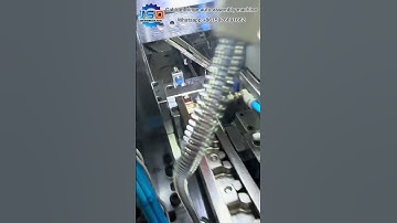 Automatic assembly machine for hydraulic hinge #cabinethinge #assemblymachineline