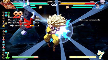 SSJ Goku - Beam Vanish optimal combo