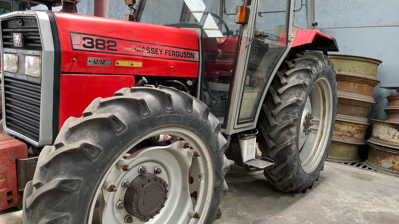 Máy cày  Massey Ferguson 382 Capin máy lạnh hàng bãi đẹp ken