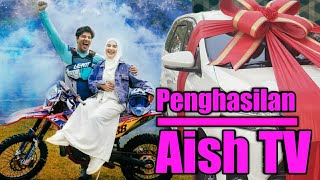 Penghasilan YouTubers Indonesia Aish TV | Artis KW