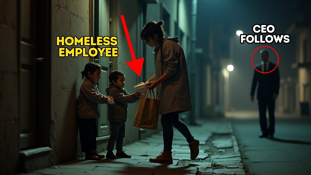 CEO Follows Employee Working Double Shifts After She Asks for Food at ...