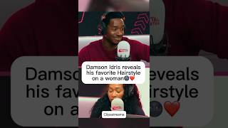Damson Idris reveals his favorite Hairstyle on a woman🌚❤️