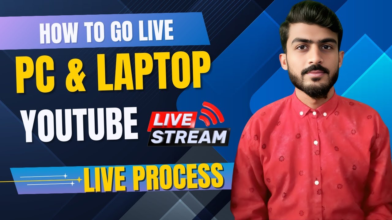 How to Go Live on YouTube from PC & Laptop | Live stream on YouTube ...