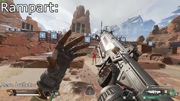 Rampart unique Rampage reload animations / Apex Legends Season 10 Emergence
