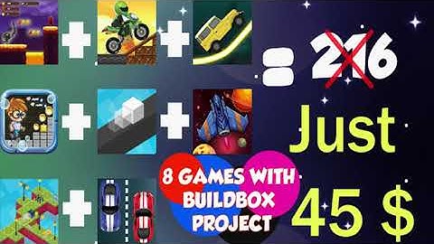 Bundle 8 Games (8 Project BUILDBOX) with different Gameplay | Codecanyon Scripts and Snippets