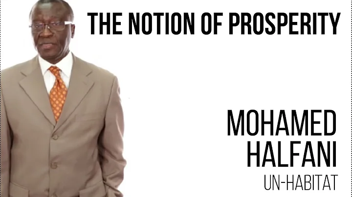 Mohamed Halfani - The notion of prosperity