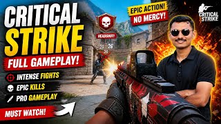 Critical Strike Full Gameplay 🔥 | Intense Headshots & Epic Kills 😱 | Yashvi Gaming screenshot 3