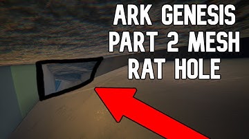 Ark Official How To Mesh Genesis: Part 2 Rat Holes & Base Locations for PvP | ARK: Survival Evolved