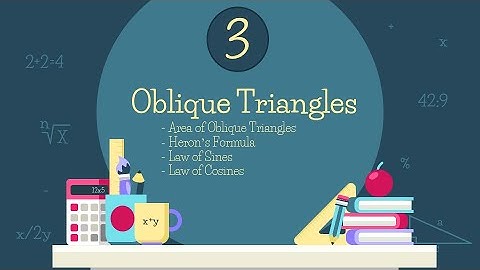Lesson 3: Oblique Triangles