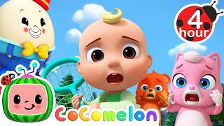 JJ Saves Humpty Dumpty + More | Cocomelon - Nursery Rhymes | Fun Cartoons For Kids | 4 Hours