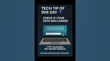 Has Your Email Been Hacked? Check in 5 Seconds! | Tech Tip of the Day #shorts