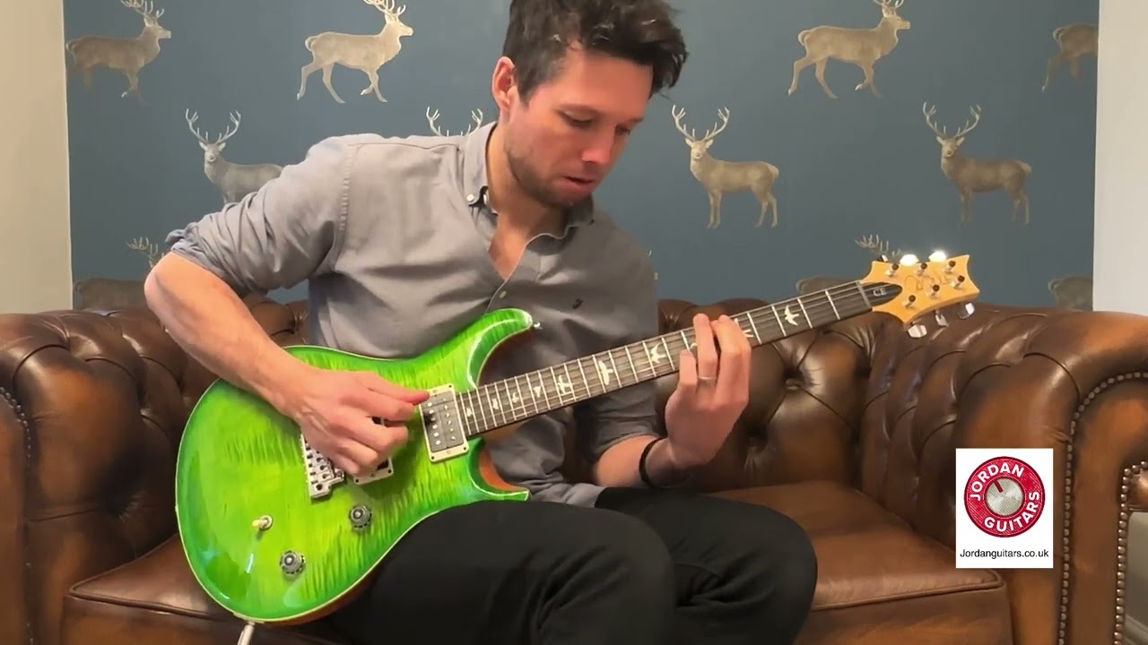 2022 Paul Reed Smith CE24   PRS – Eriza Verde Green - Aynsley Lister for Jordan Guitars