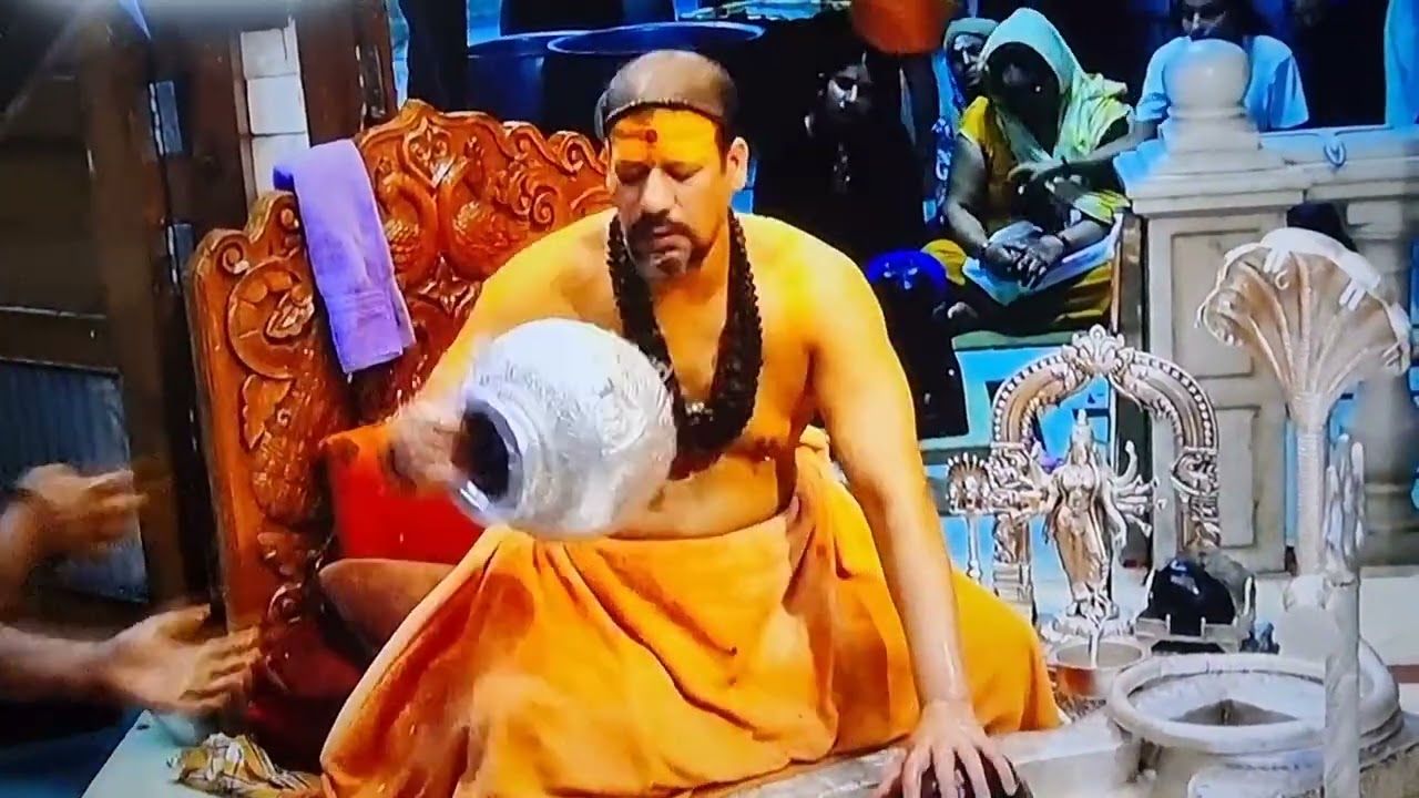 आचार्य महामंडलेश्वर स्वामी  कैलाशानंद गिरी जी /श्रीकैलाशेश्वर महादेव /अद्भुत रुद्राभिषेक /अराधना