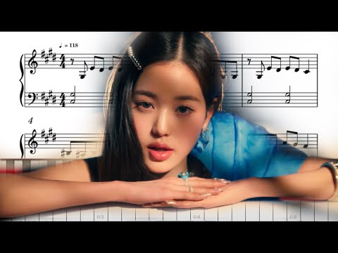 LOVE DIVE (쉬운악보) - IVE (아이브)
