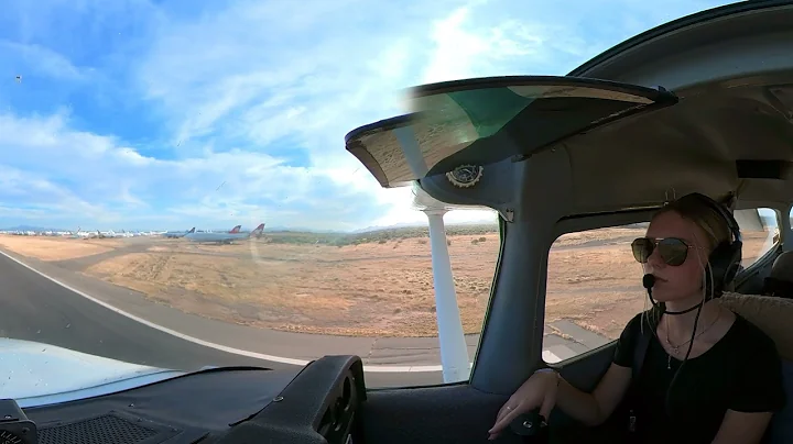 Rented a Cessna 172 L in Tucson and went #flying