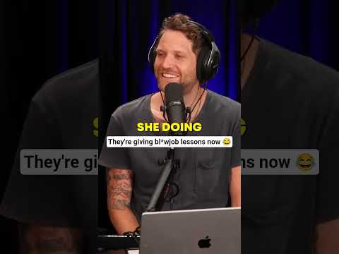 إنهم يعطون دروس ا في الجنس الفموي الآن 