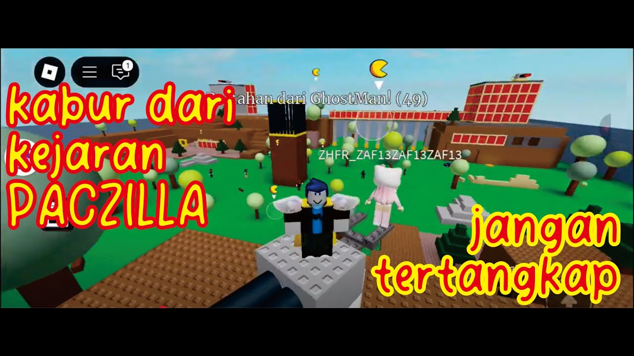 bertahan hidup dari kejaran paczilla, jangan sampai tertangkap, atau ...