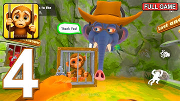 I Am Monkey - Gameplay Walkthrough Part 4 - New Update Full Game (iOS, Android)