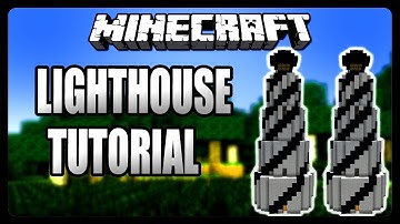 Minecraft: How To Build A Lighthouse Tutorial