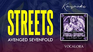 Avenged Sevenfold - Streets Karaoke Version