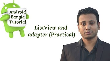 Android Bangla Tutorial 4.3 : listview in android studio example (Practical)