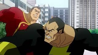 Shazam Learning His Superpowers For The First Time |Superman And Shazam The Return Of The BlackAdam|