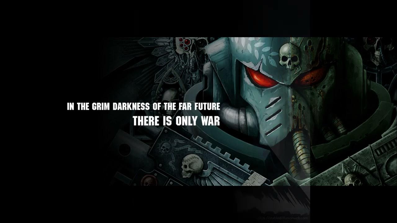 Dark far. In the grim darkness of far future.