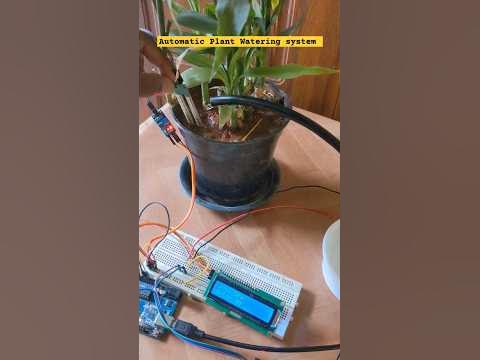 Automatic Plant watering System using Arduino uno, soil moisture sensor ...