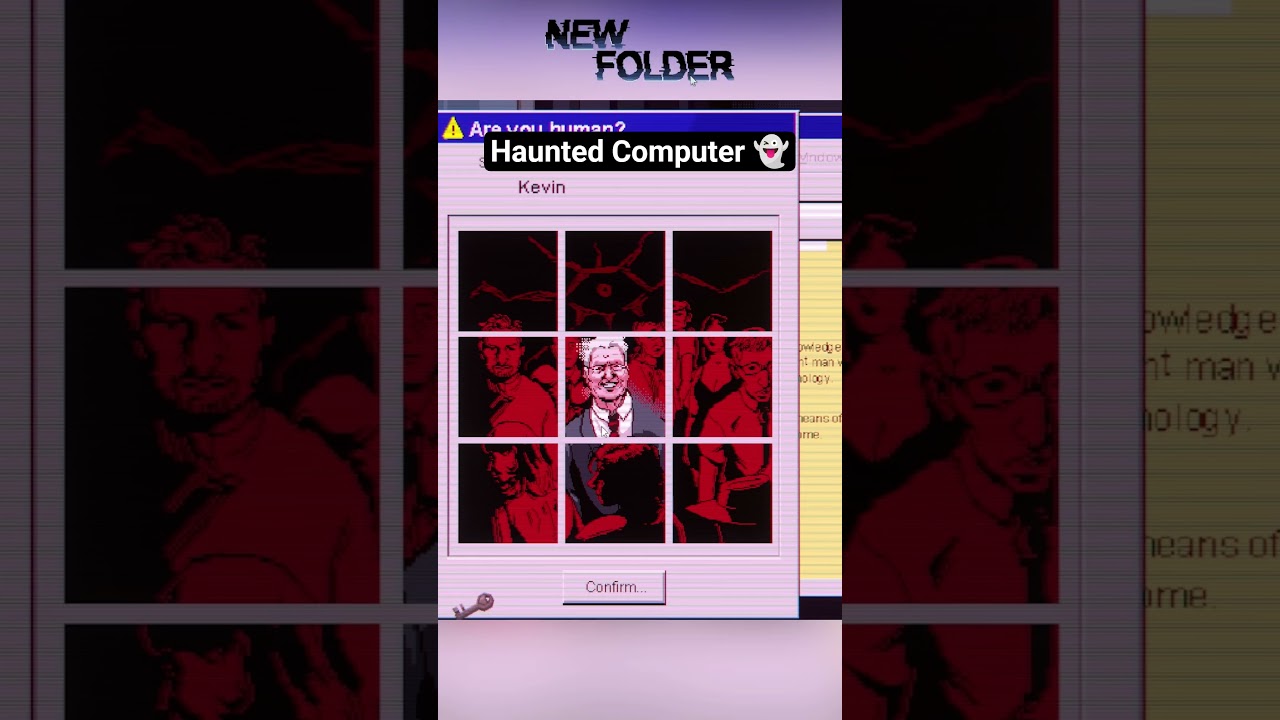 Haunted Computer #horror #gaming #indiegames