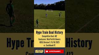 Hype Train FC Goal History: Goal 412 #shorts #football #soccer #veo #footballshorts #fyp #goals