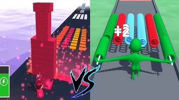 Stack Colors (v/s) Stack Colors 2 Game Compare || Android vs ios games || Best Mobile Games