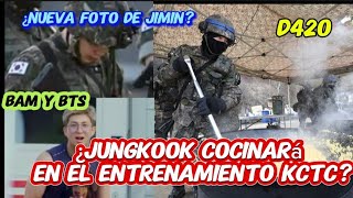 картинка: Будет ли Чонгук готовить артиллерию в KCTC?  Фотография Чимина?  🥹 Бэм и BTS 🐕💞