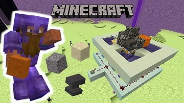 *New* Simple Gravity Block Duplication  Machine!-Tutorial- Minecraft Bedrock! (Glitch Farm)