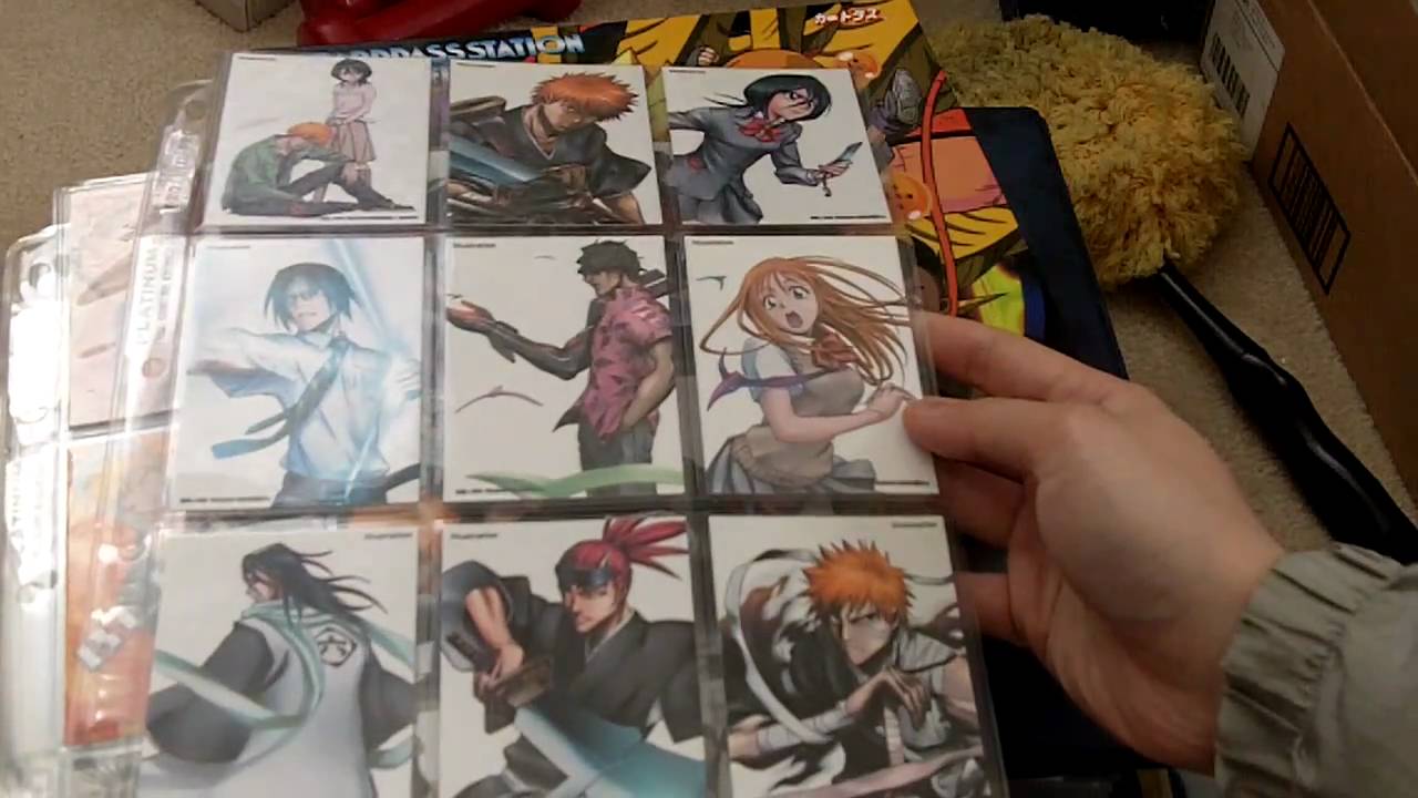 Bleach - Carddass Masters Part 1 Complete Card Set - YouTube