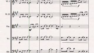 Dancing Queen (ABBA) - String Orchestra - Sheet Music by Johannes Christ