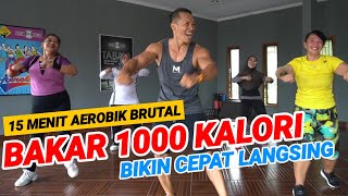 1000 KALORI AEROBIK BRUTAL | TIKTOK BOLIWOOD KHUCI KOBATA