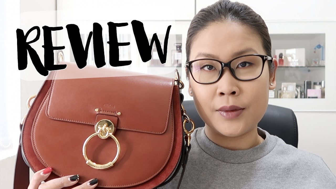 Chloe Tess Bag (Large) 用後感👜 值得買嗎? 容量實測/優缺點/上身示範