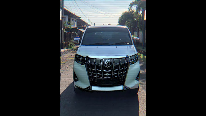 Suzuki APV 2025 ? modif Alphard