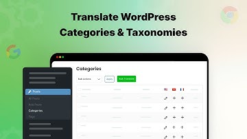 Automatically Translate WordPress Categories, Tags & Taxonomies
