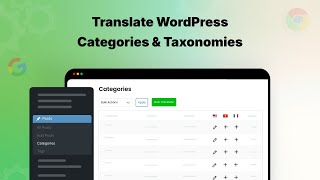 Automatically Translate Wordpress Categories, Tags Taxonomies