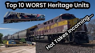 My Top 10 WORST Heritage Units