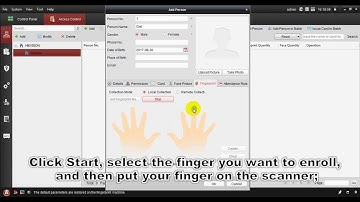 How to Enroll Fingerprints on iVMS 4200 Client Hikvision