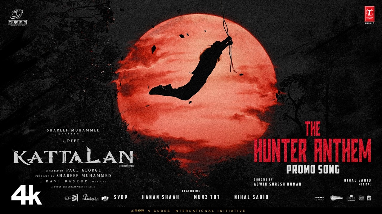 Hunter Anthem Lyrics Translation | Kattalan | Latest Malayalam Songs