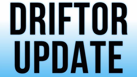 Drift0r Update #35 - The times are a changin