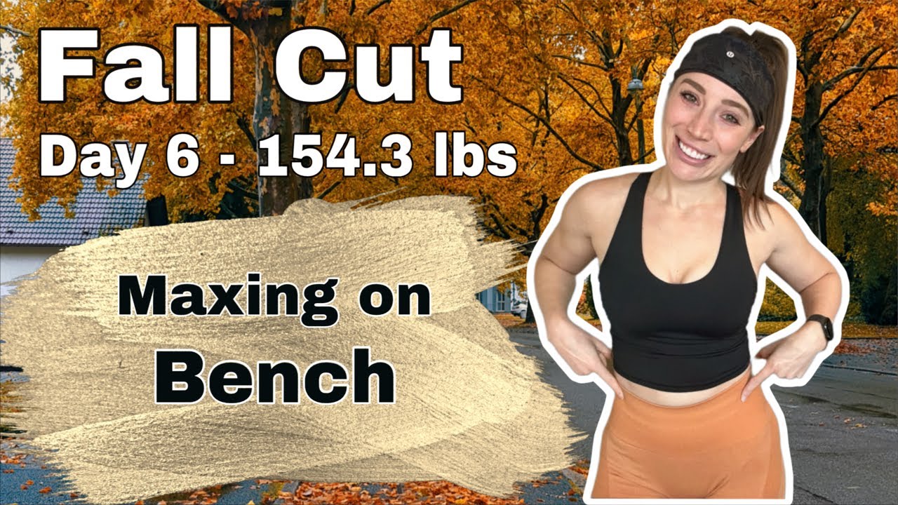 Cut Benching Benching Form | Live Workout | Fall Cut Day 6 - YouTube