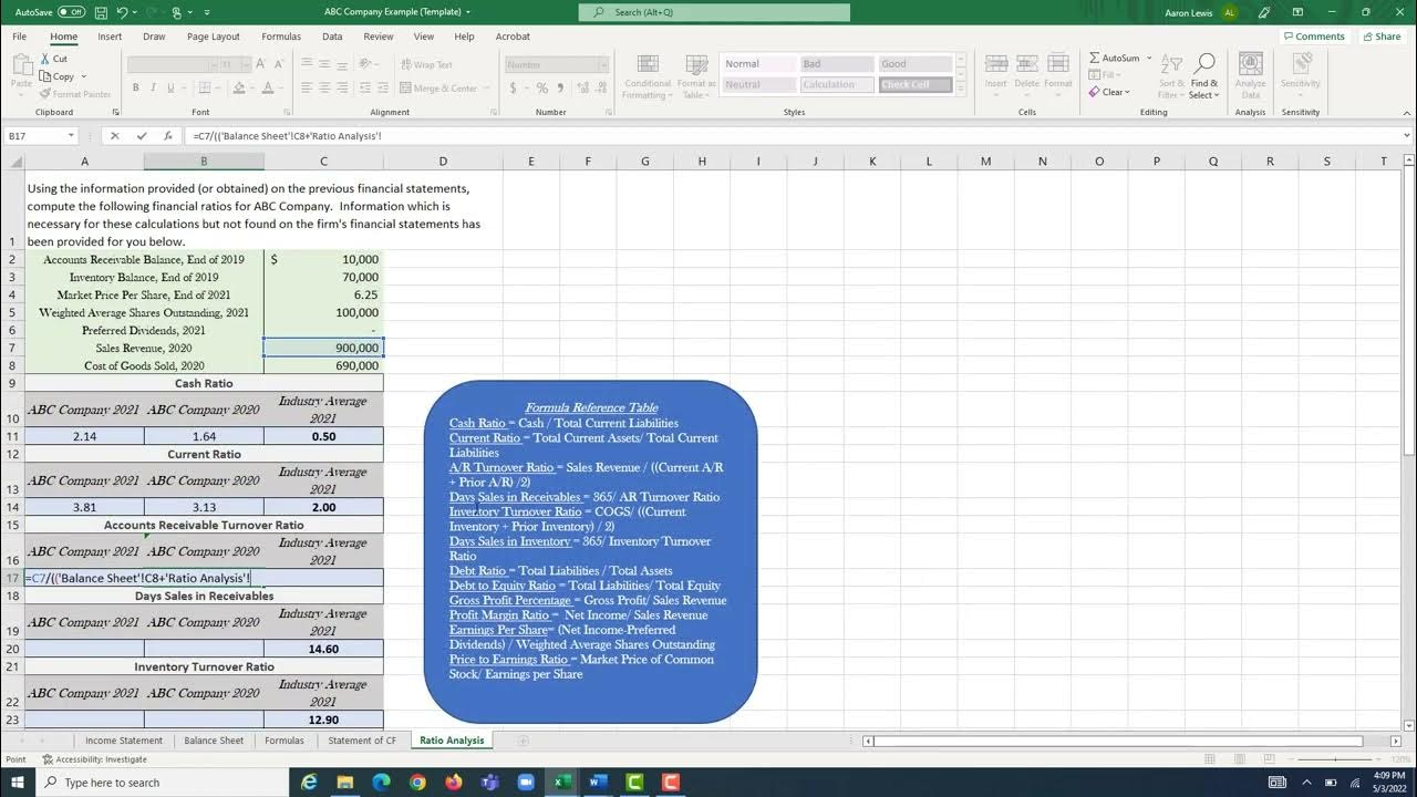 AC116 Comprehensive Assignment 5 Example Problem Part Two - YouTube