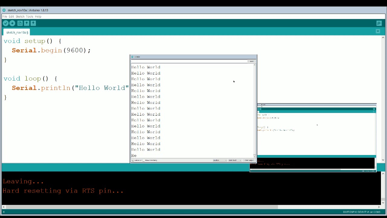 ESP32 Tutorial #1