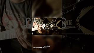 Chaos! video completo disponible! 🤘🎸 #metal #playthrough #guitar