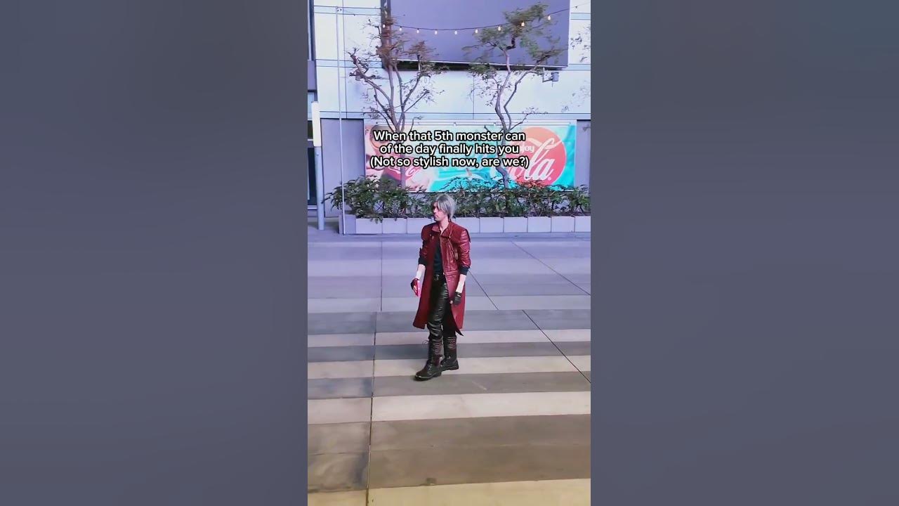 When the 5th monster can hits in a DMC cosplay #devilmaycry #dante #cosplay #dmc #dmc5