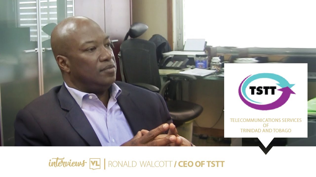 Top executive Dr Ronald Walcott, CEO of TSTT YouTube